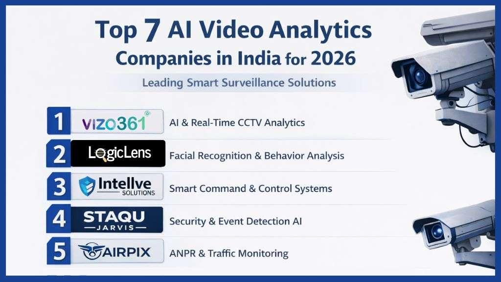Top 7 AI Video Analytics Companies in India for 2026